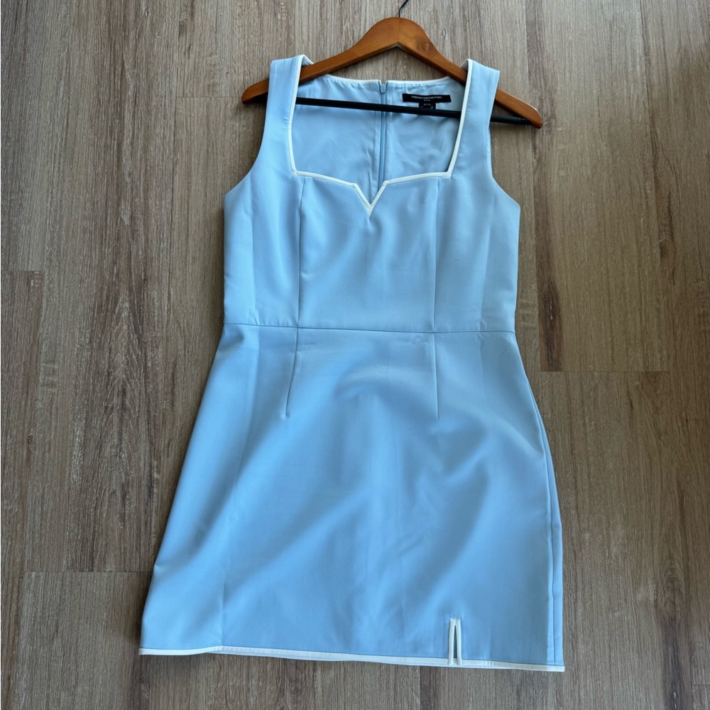 French Connection Light Blue Mini Dress